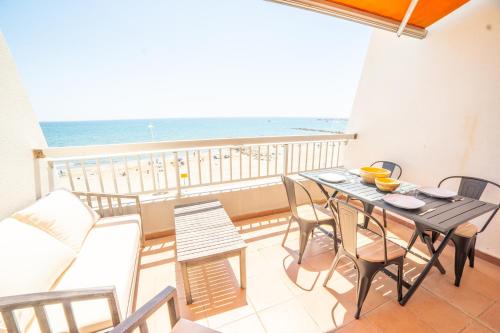 Le DREAM BEACH-TERRASSE-VUE MER D'Exception-WIFI-PARKING - CoHôteConciergerie Palavas-les-Flots france