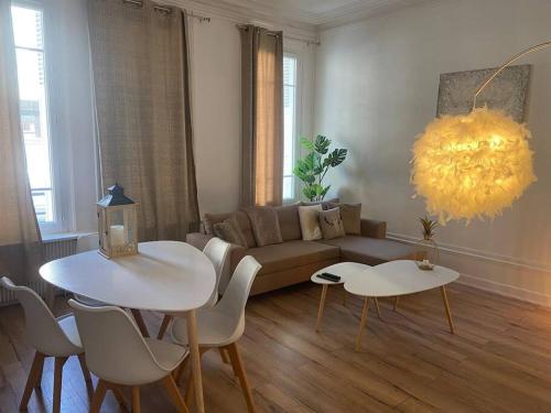 Appartement LE GALET BLANC cosy T2 en centre ville du Havre 8 Rue Gabriel Péri Le Havre