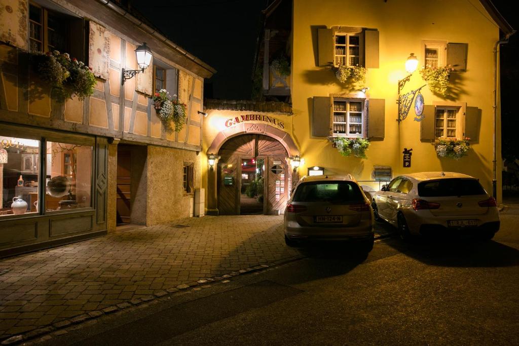 B&B / Chambre d'hôtes Le Gambrinus Restaurant et Chambres d hôtes 4 rue des Raisins, 68980 Beblenheim