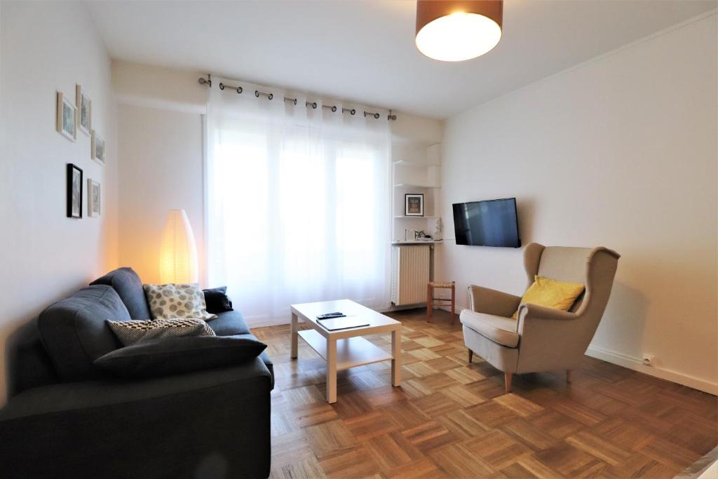 Appartement Le Gwened - Plein centre Vannes, wifi - balcon 38 Boulevard de la Paix, 56000 Vannes