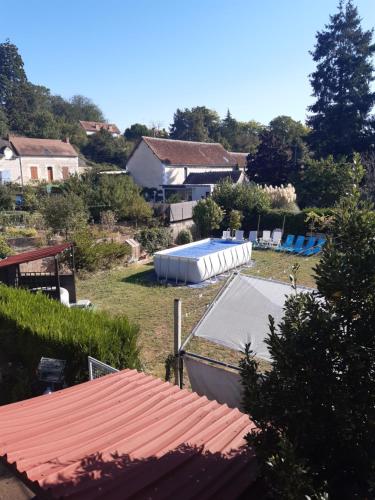 Le Héron bleu de la Brenne Tournon-Saint-Martin france