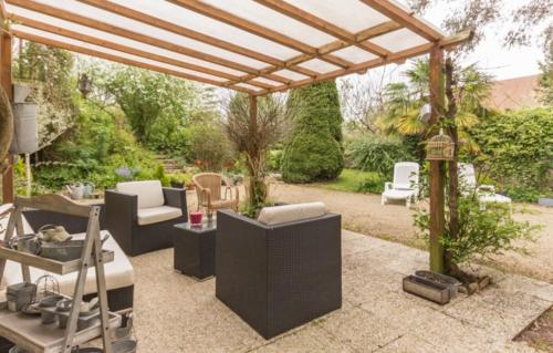 le jardin de Camille Tailleville france
