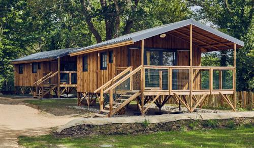 Chalet Le Jardin Saint Germain Lodges and Events Kérourien Plogastel-Saint-Germain