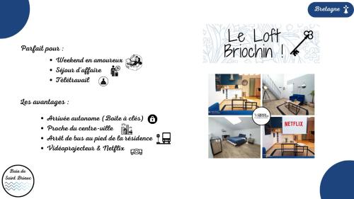 Appartement Le Loft Briochin - Style et goût juste pour vous ! 58 Rue de Gouédic Saint-Brieuc