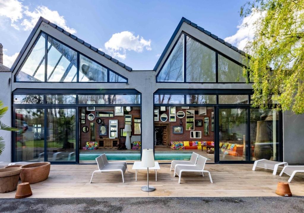 Maison d'hôtes Le Loft Piscine 50 Route de Guisseray, 91650 Breuillet