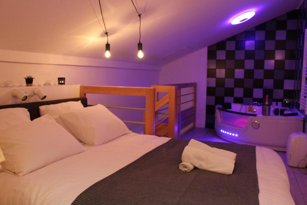 Appartement Le logis du bien-être, balnéo & sauna dans chambre 45 A Route du Mortier Vannerie, 44120 Vertou