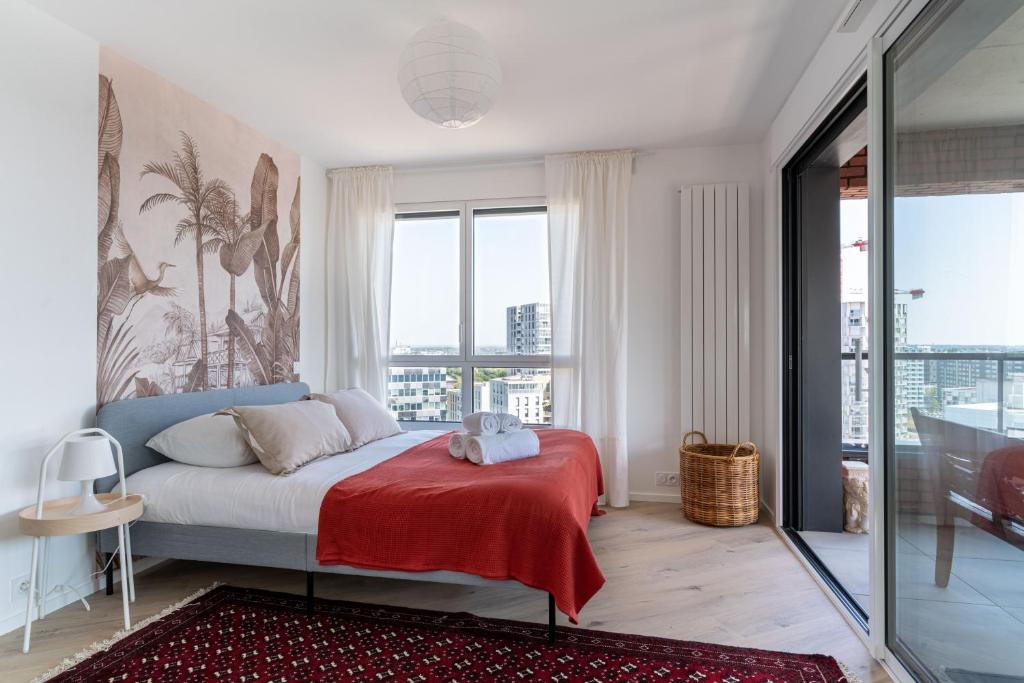 Appartement Le Manhattan - Grand 3 chambres - Vue panoramique 20 Bd de BerlinIlot 5B ZAC EURONANTES, 44000 Nantes