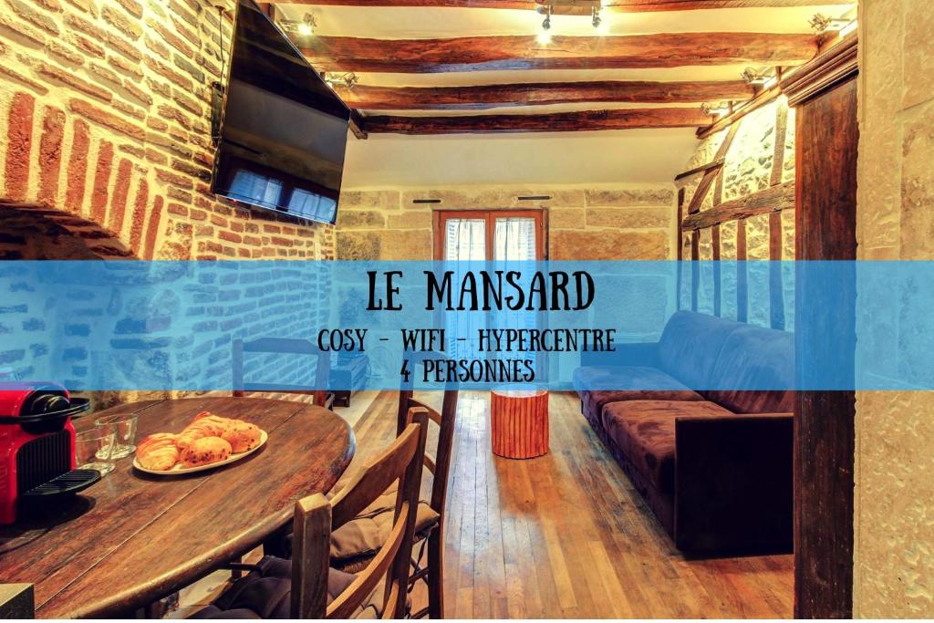 Appartement LE MANSARD - TOPDESTINATION-DIJON 88 Rue Berbisey, 21000 Dijon