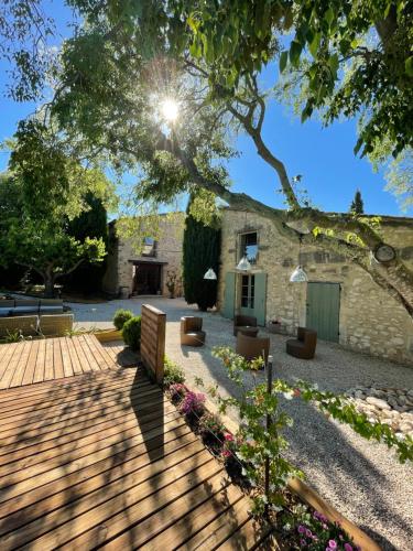 Maisons de vacances Le Mas du Bout Chemin de Tourredon Eygalières