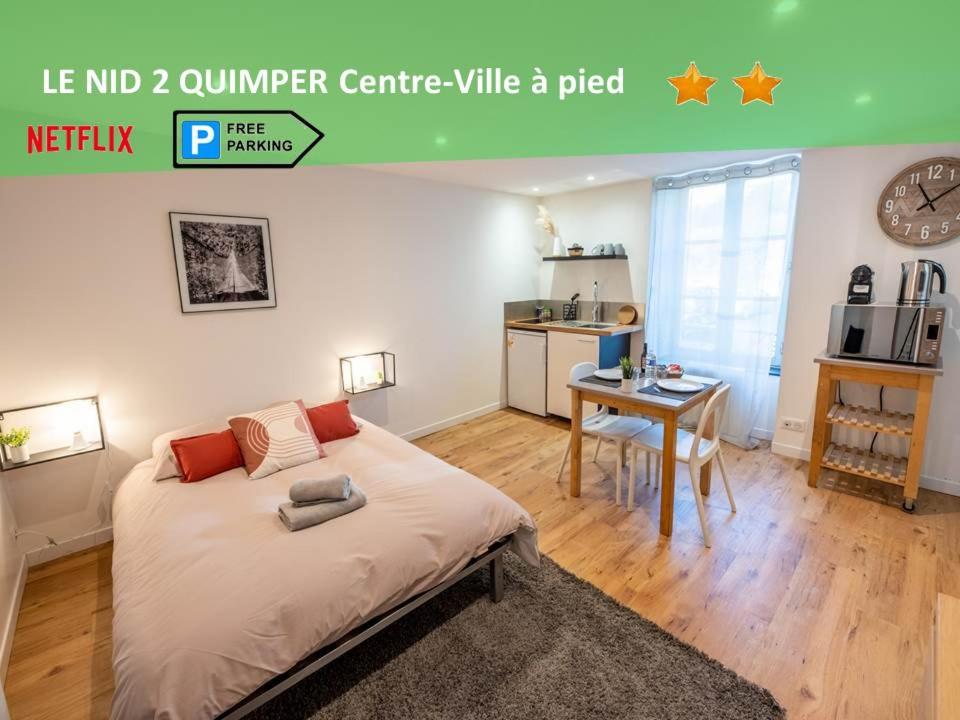 Appartements LE NID 2 QUIMPER BY Nid'Ouest 49 Rue Bourg les Bourgs, 29000 Quimper