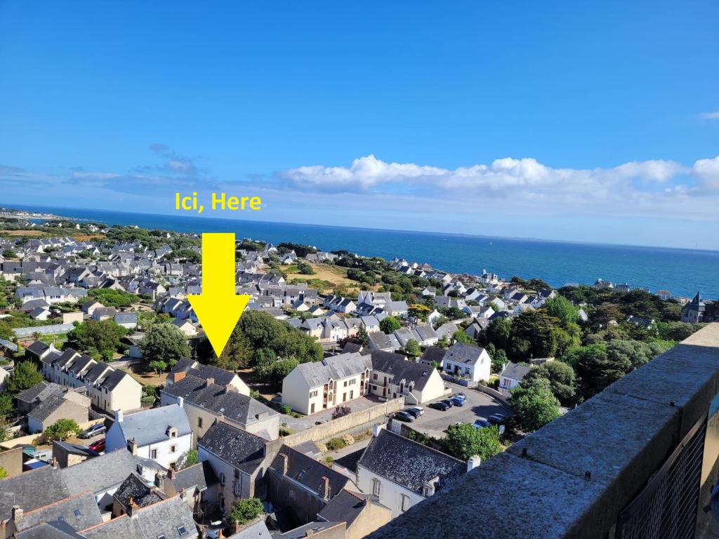 Appartement LE NID DE BATZ SUR MER-Studio-Les Gîtes de la Côte d'Amour 10 Rue Mauperthuis, 44740 Batz-sur-Mer