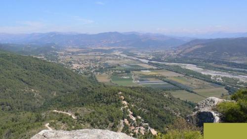 Appartement Le Nid sur la Durance Les Gîtes Ganagobie