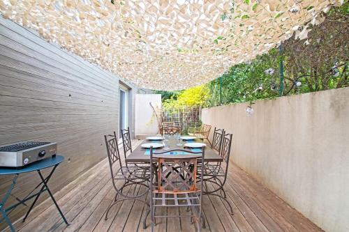 Le P'tit Rimbaud, 6 Pers, parking privé, jardin,wifi Montpellier france