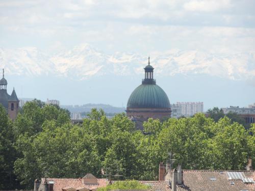 Le Panoramique, vue Pyrenees Toulouse france