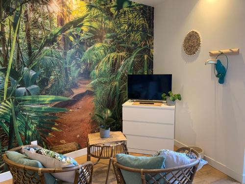 Appartement Le Petit Bali - Studio - WIFI - Parking - Coeur de ville 20 Rue Roger Signor Pont-lʼAbbé