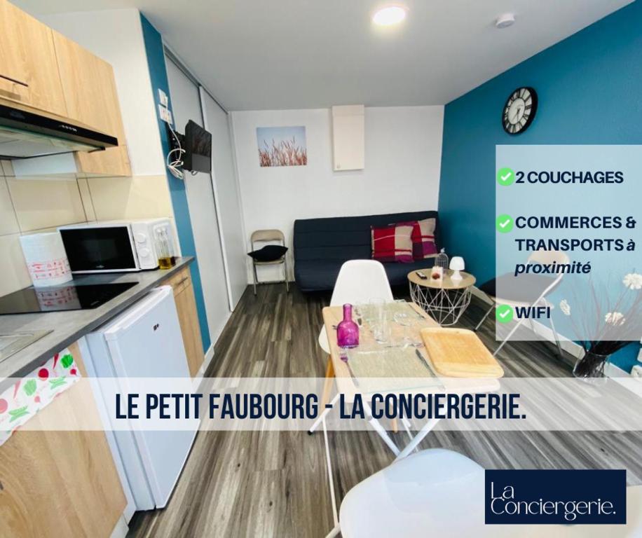 Appartement Le Petit Faubourg-LaConciergerie 28 Rue de la Pierre Levée, 86000 Poitiers