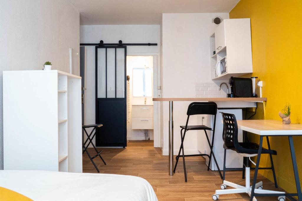 Appartement Le Petit Parisien - Studio confortable à Poitiers 40 Rue Carnot, 86000 Poitiers