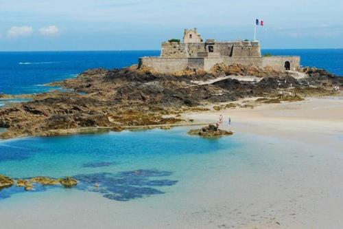 Appartement Le Plongeoir de Bon-Secours RDC 9 Rue de la Pie Qui Boit Saint-Malo