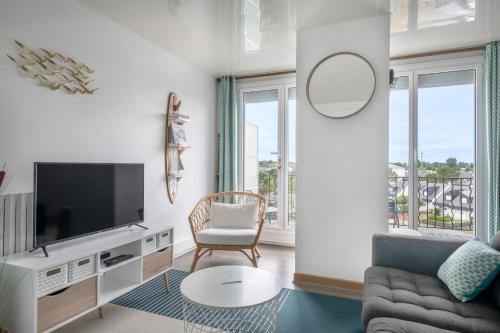 Appartement Le Pouliguen vous accueille pour un sejour dans ce bel appartement Du Bercail, 9 Le Pouliguen