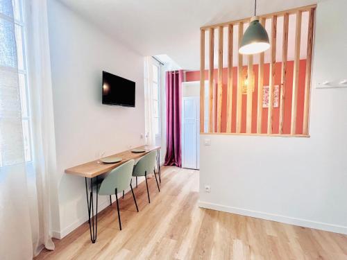 Appartement LE QUAI 3 - Studio neuf LUMINEUX CALME - CLIM - WiFi - Gare à 200m 35 Rue Traverse Agen