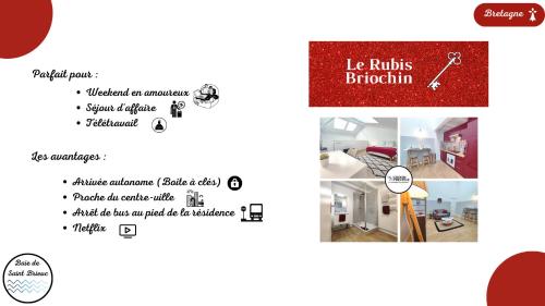 Appartement Le Rubis Briochin - Style et goût juste pour vous ! 58 Rue de Gouédic Saint-Brieuc