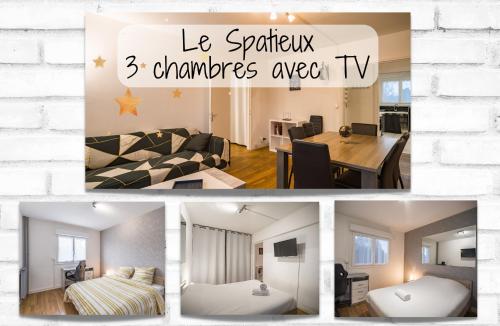 Le Spacieux - 6 personnes - Parking Gratuit Saint-André-les-Vergers france