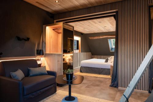 Le Studio des Prés Verts, Chambre Design en Bourgogne Jouey france