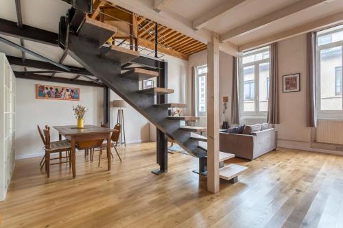 Appartement Le Tisserand - Superbe Canut pentes Croix Rousse 22 Rue du Bon-Pasteur, Lyon, France Lyon