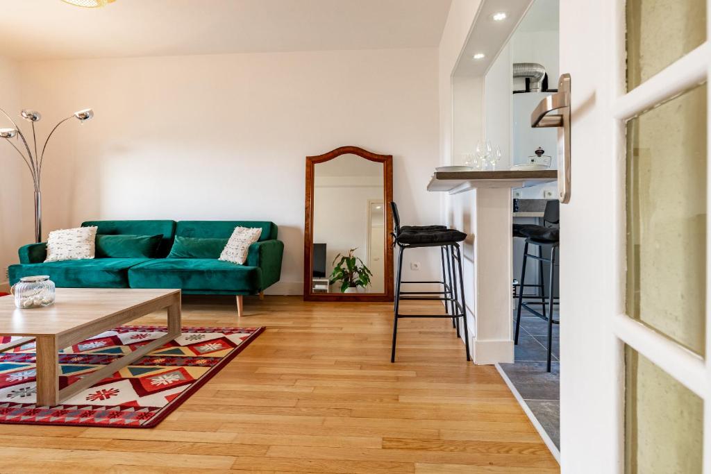 Appartement Le Wilson Horizon - Calme - Confort - Parking free 23 bis Rue de Longvic, 21000 Dijon