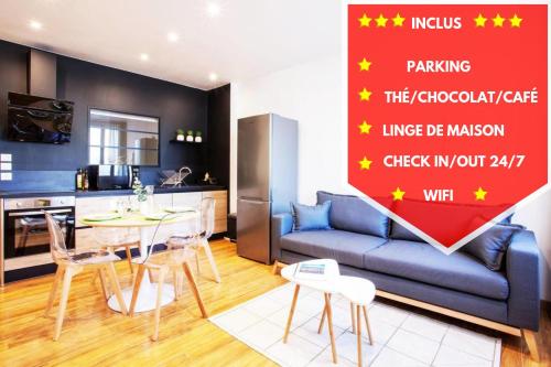 Legend - Le Saint Laurent - Parking - Wifi - 24/7 - cosy Saint-Laurent-sur-Saône france