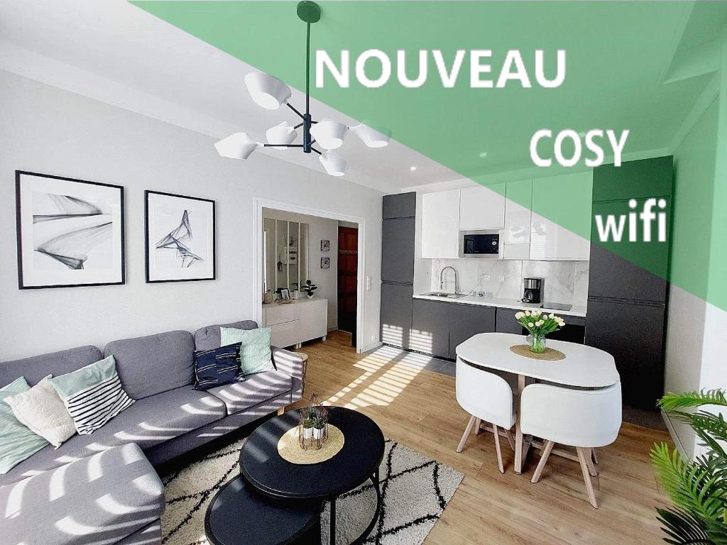 Appartement LES AMANDINES-LE COSY idéal Curistes 28 avenue auguste DAVALLET, 38580 Allevard