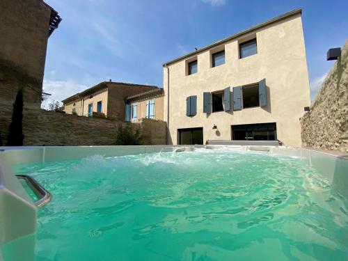 Les Bulles de Carca - Maison avec spa de nage Carcassonne france