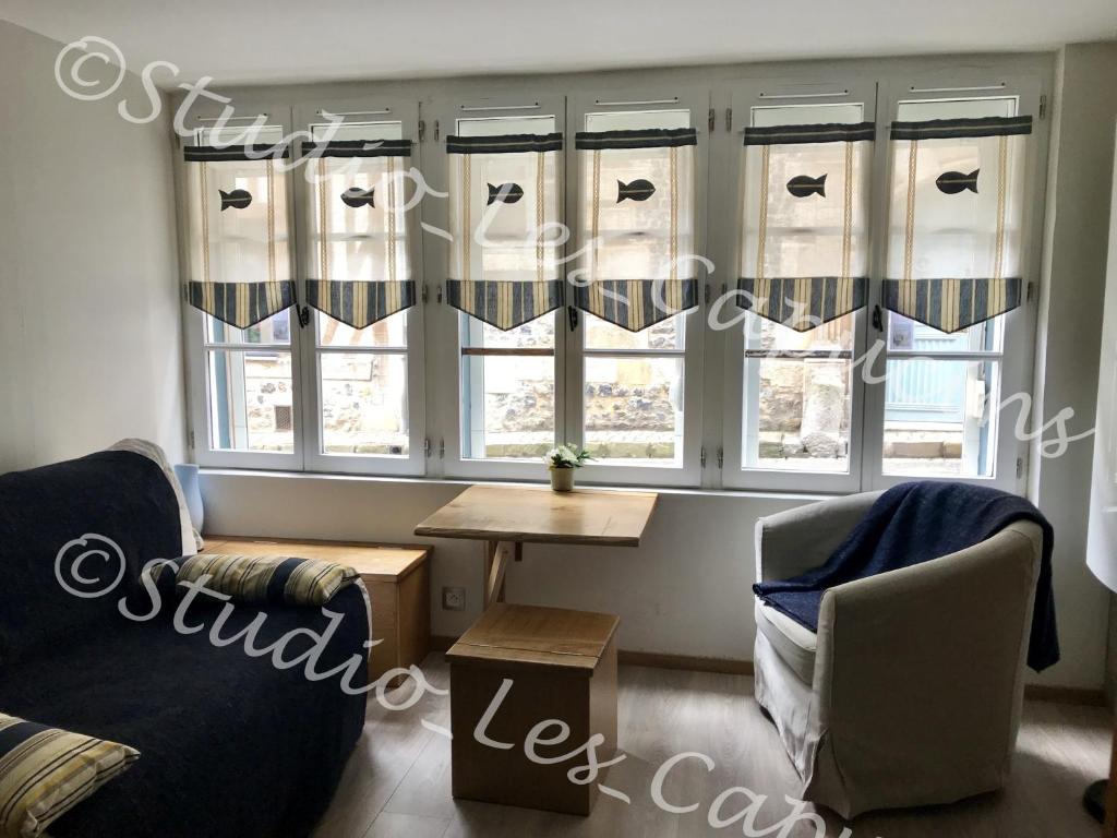 Appartement Les Capucins - Studio cosy - Cour privative - Wifi RDC 28 Rue des Capucins, 14600 Honfleur