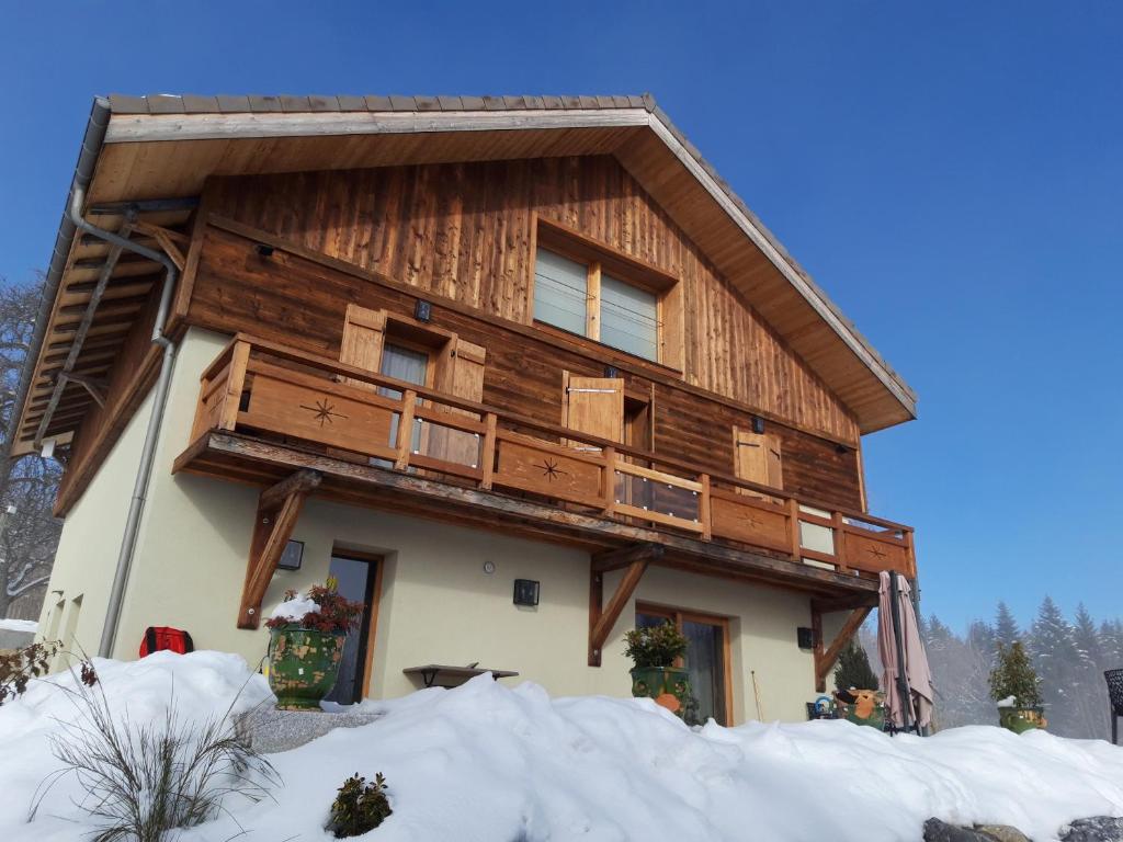 Maison d'hôtes Les Chalets de Ludran 2281 route des verdets, 74250 Viuz-en-Sallaz