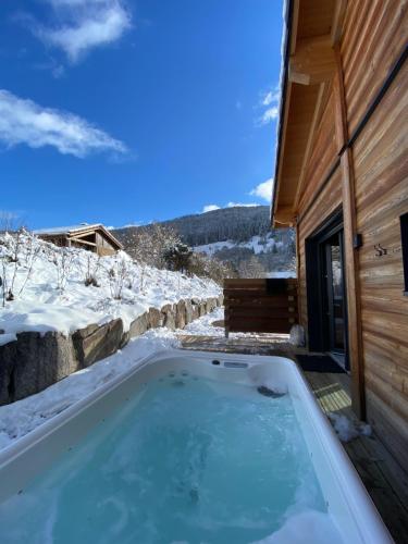 Chalets Les Chalets Perce Neige & Jacuzzi privatif, proximité Gerardmer & La Bresse 7 Chemin des Ponts Rochesson