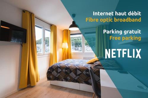 B&B / Chambre d'hôtes Les chambres du Vercors - Parking Free Fibre Netflix 38 Rue Colonel Fabien Fontaine