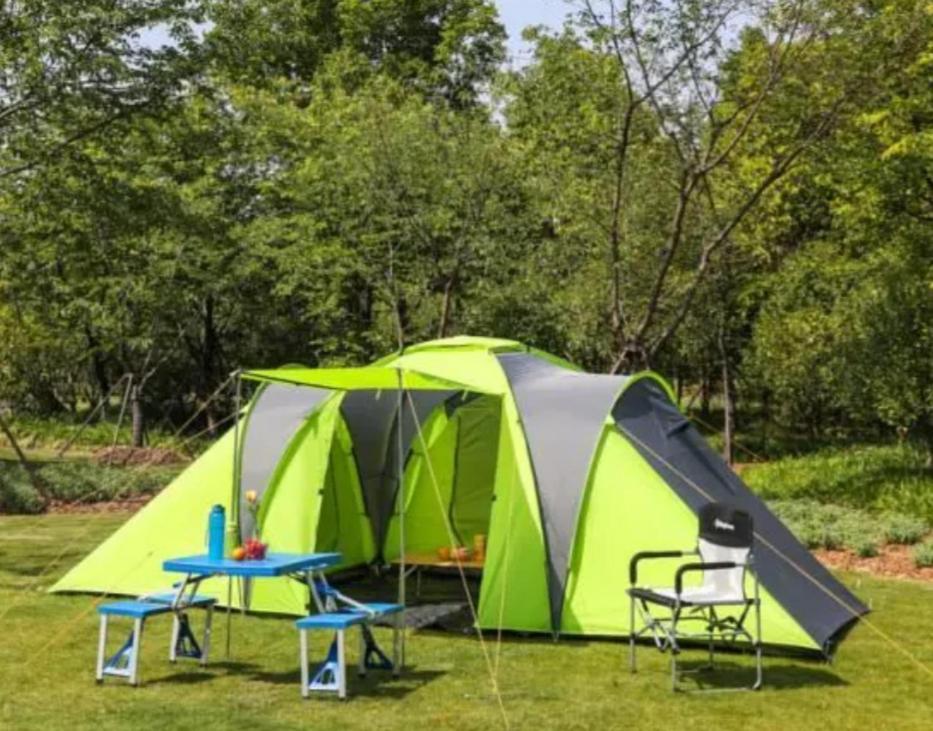 Camping Les Hortensias grande tente familiale deux chambres et séjour vue mer sur camping nature 505 Voie Communale de l'Armorique, 22310 Plestin-les-Grèves