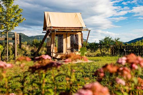 Les Lodges de la ViaRhôna - Tentes Lodges Virignin france