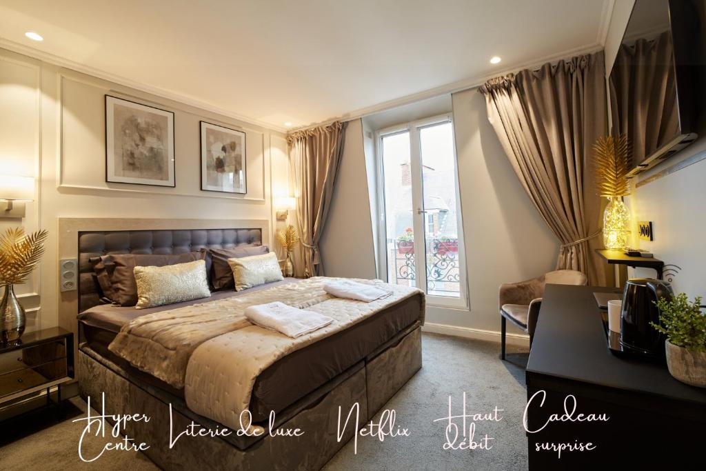 Appartement LES PERLES AMIENOISES✩BLACK PEARL☆HYPER CENTRE☆ 23 Rue Lamartine, 80000 Amiens