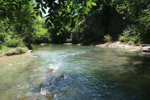 Maison de vacances Les pieds dans l'eau- gîte l'Estancot-plage privée 145B chemin de romezon Blacons