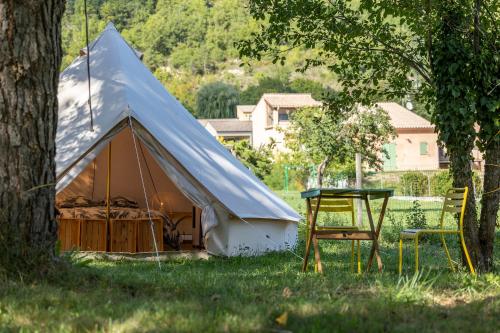 Tente de luxe Les Tentes de Toi et Moi 1 Plan de la Palud Castellane