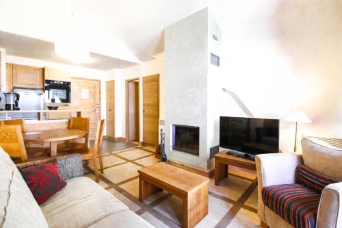 Les Terrasses d'Eos, 1-bed apartment with fireplace, Ski in, Ski out Flaine france