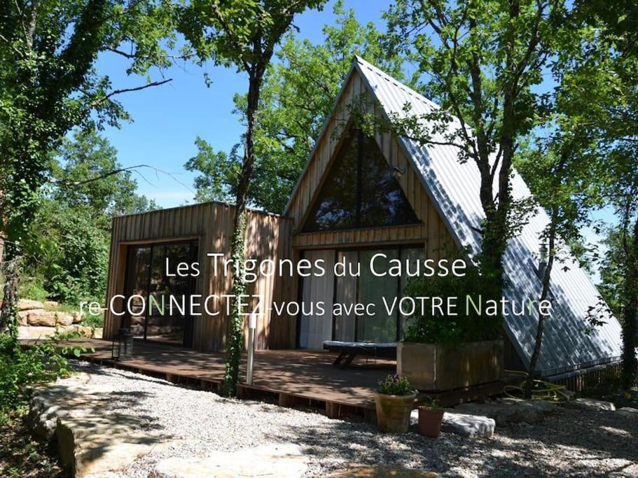 Maison de vacances Les Trigones du Causse - Maison Insolite avec accès piscine libre indépendant Bennac, 46330 Saint-Martin-Labouval
