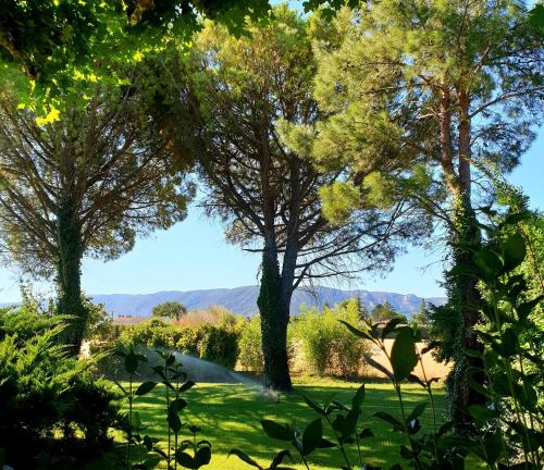 les trois figuiers mas provençal Lagnes france