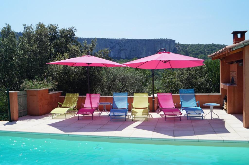 B&B / Chambre d'hôtes Li Poulidetto la Combe lieu dit sur le chateau, 84220 Lioux