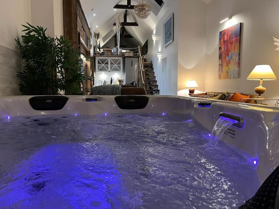 Maison de vacances Liberty Suites / Loft 100m2 avec Jacuzzi privatif Rue Maurice Courcelle, 53240 Saint-Jean-sur-Mayenne