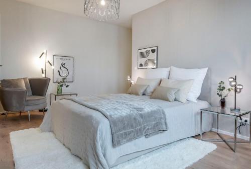 LikeHome: Fair+Airport Modernes Loft Badewanne & Netflix Nauheim allemagne