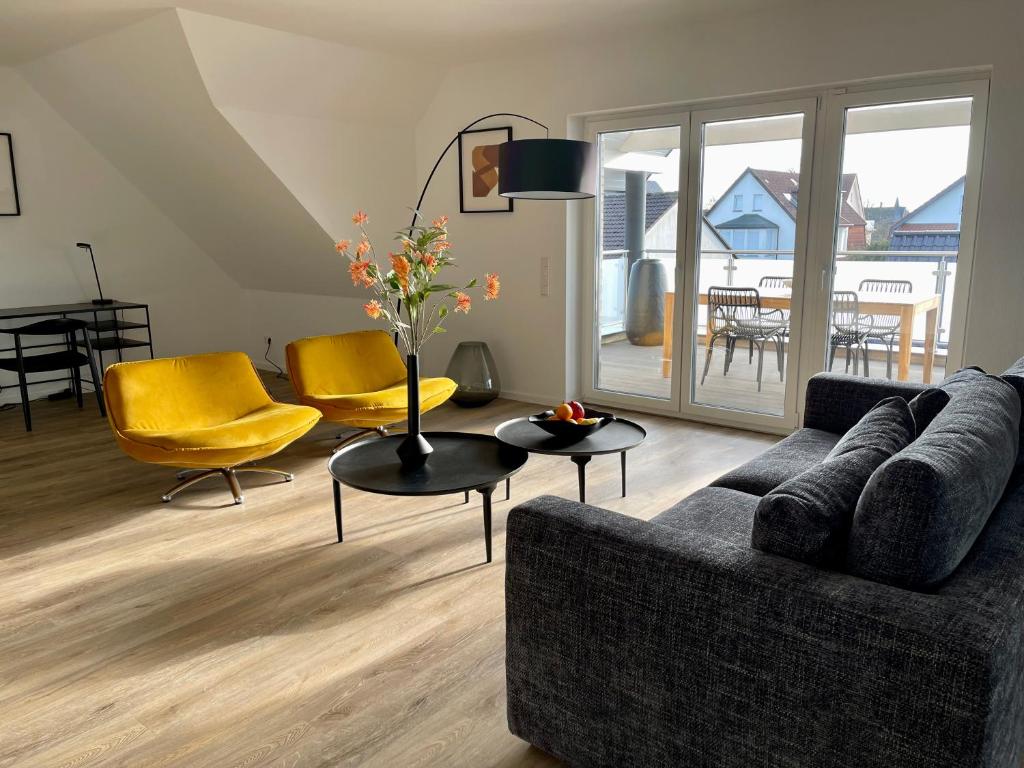 Appartement Lio Suite Design Apartment Balkon Terrasse Parken für 4 Personen 1 Rübenkamp, 32105 Bad Salzuflen