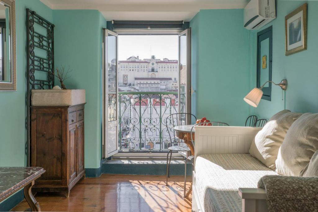 Appartement Lisbon Heart Apartments - White Apartment by LovelyStay Praça da Figueira Nº12, 5ºEsquerdo, 1100-241 Lisbonne