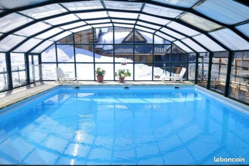 Location à la Montagne avec piscine été / hiver vg23 Saint-François-Longchamp france